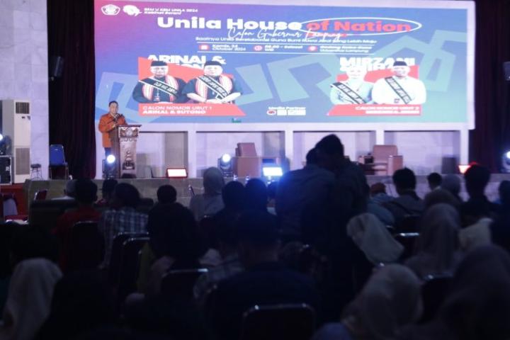 Unila Jadi Pusat Dialog: Paslon Gubernur Beradu Gagasan di â€˜House of Nation